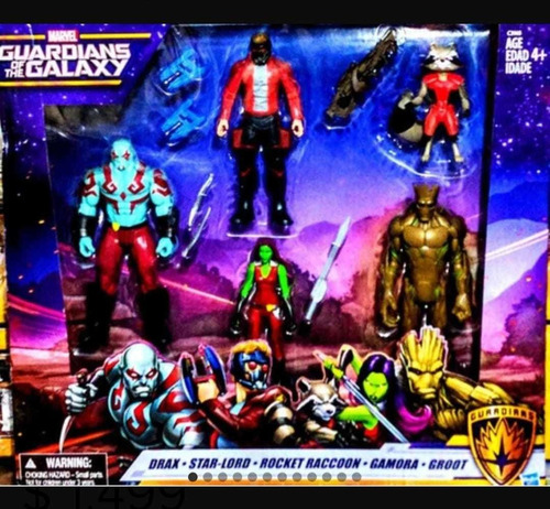 Marvel Guardians Of The Galaxy Rocket Raccoon N.u.e.vcolecc (Usado)