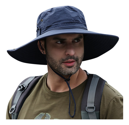Sombrero De Sol Plegable Protección Uv 12cm.pesca, Senderi
