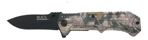 Navaja Cuchillo Supervivencia Camuflada Verde