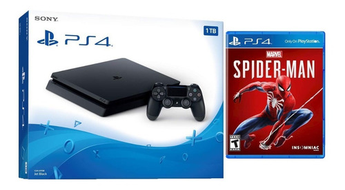 Imagen 1 de 1 de Playstation 4 Slim 1tb Original + Juego Tienda Nueva Sellada