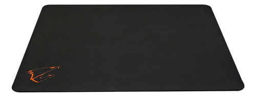 Mouse Pad gamer Gigabyte AMP500 AORUS de tela l 370mm x 430mm x 1.8mm negro/naranja