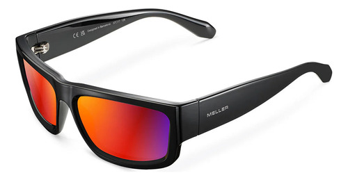 Lentes De Sol Meller - Jari Black Lava