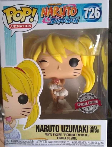 Funko Pop! Naruto Shippuden: Naruto Uzumaki (sexy Jutsu)#726