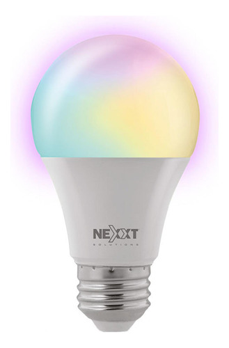 Bombillo Led Inteligente A19 Rgb Color 110v Nexxt Home