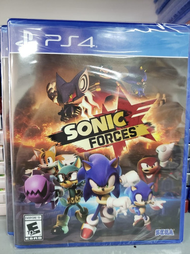 Jogo Sonic Forces Ps4 Mídia Física Novo Original Lacrado