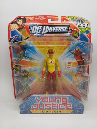 Kid Flash Young Justice  Collec & Conect Hall Of Justice