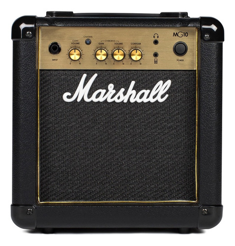 Amplificador Marshall Para Guitarra Eléctrica Mg-10 Gold