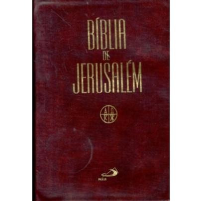 Bíblia Sagrada De Jerusalém - Média Com Zíper