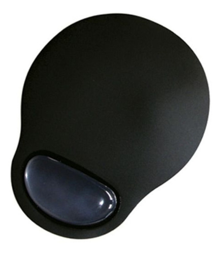 Pad Mouse Ergonómico En Gel Apoyamuñeca Gris Artecma Color Negro