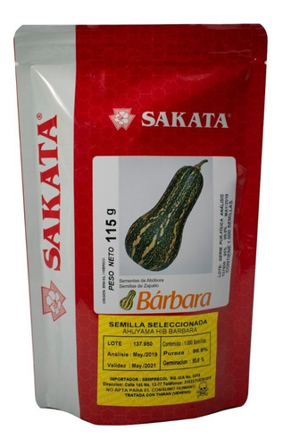 Semilla De Ahuyama Barbara- Sakata