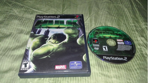 Hulk Sin Instructivo Para Play Station 2