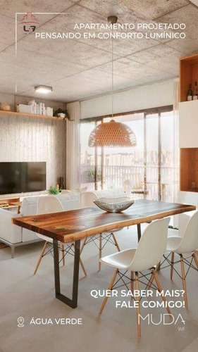 Imagem 5 de 14 de Apartamento Com 3 Dormitórios À Venda, 74 M² Por R$ 662.016,64 - Água Verde - Curitiba/pr - Ap1174