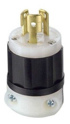 Clavija Leviton De Bloqueo, Grado Industrial, 15amp 125v