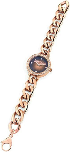 Reloj Pulsera Para Dama Oro Rosa Acero Inoxidable Elegante