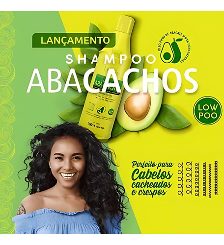 Shampoo De Abacate Abacachos Forever Liss 500ml