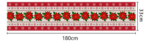 Corredor De Mesa De Natal Toalha De Mesa Interior Estilo E