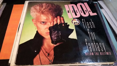 Billy Idol Flesh For Fantasy Vinilo Maxi Primera Edicion Uk