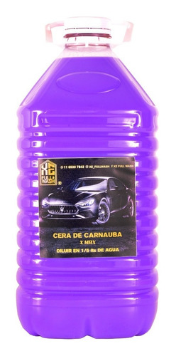  Cera X Max X 5 Lts Xe Full Wash 