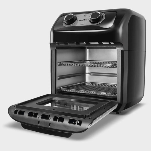 Fritadeira Air Fryer Oven Britânia Bfr2300p 3 Em 1 12l 1800 Cor Preto 220V