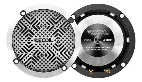 Par Parlantes Recoil Medios 3,5 Pulgadas 30w Rms 4 Ohms
