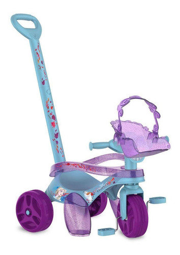 Triciclo Infantil Para Passeio Mototico Com Pedal Frozen 2