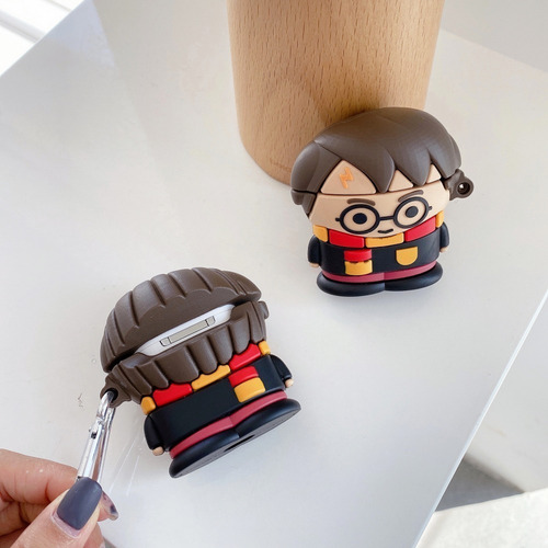 Imagen 7 de 8 de Harry Potter Funda Silicona Para AirPods Estuche De Carga