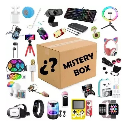 Caja Misteriosa Gold, Compatible Amazon Electrónica 100%
