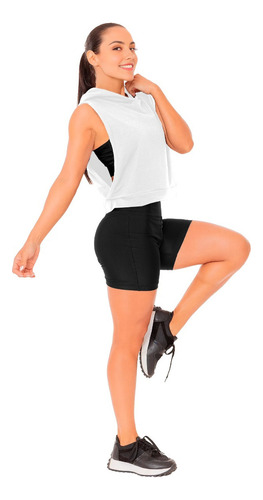 Camiseta Crop Sin Mangas Mujer De Algodón Tank Top Playera