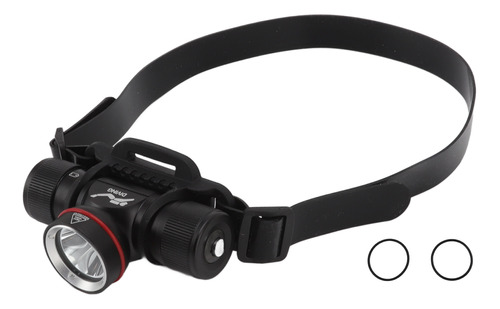 Linterna Frontal De Buceo Impermeable Ipx8 De 1500 Lúmenes