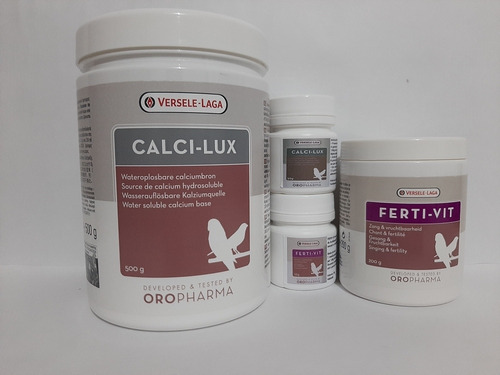 Kit Reprodução: 50g Ferti-vit + 50g Calci-lux - Fracionado