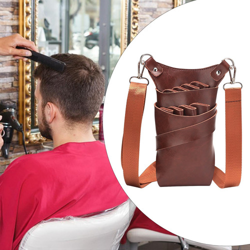 Bolsa Para Tesouras De Cabelo, Cinto Para Barbeiro, Suporte