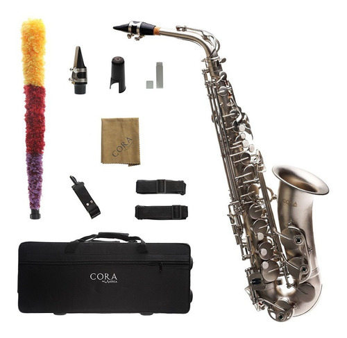 Saxofón Alto Sand Silver Cora By L. America 