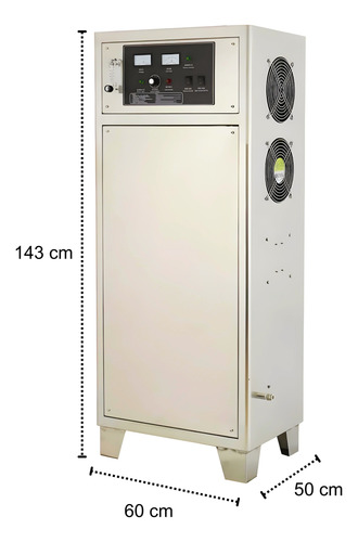 Generador De Ozono 100 G/h Con Oxígeno Integrado Quanju