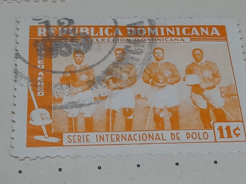 Estampilla      Serie Internacional De Polo   11   0712   A3