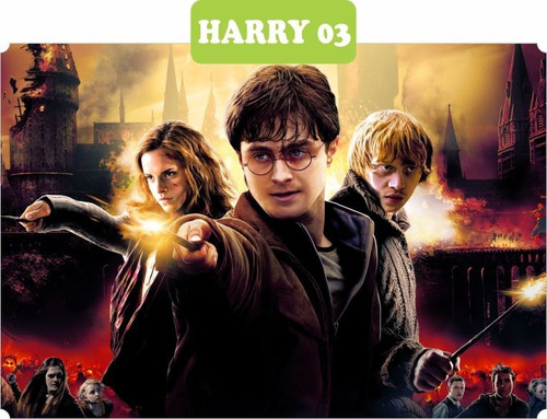 Papel De Parede Em Adesivo Hermione Harry Potter 2,80 X 3,65