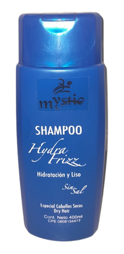 Shampoo Hydrafrizz Cabellos Secos Sin Sal Mystic 400ml