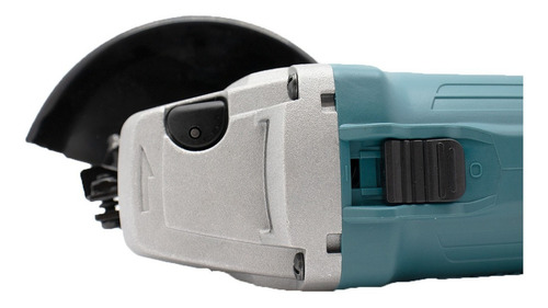 Miniesmeriladora angular Makita MT M0901 color turquesa 600 W 127 V + accesorio