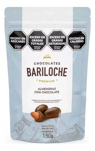 Chocolates Bariloche Almendras Con Chocolate 150g