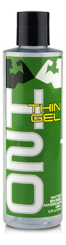 Gel Lubricante Base Agua Elbow Grease H2o Thin 8.5 Oz Sabor Natural