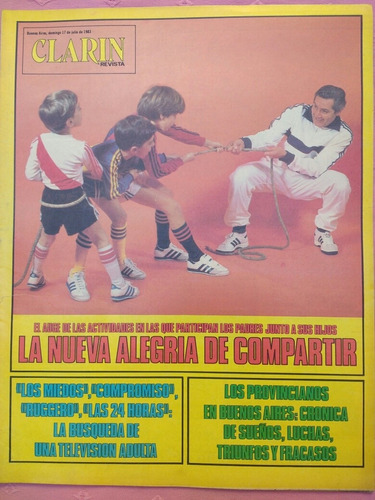 Revista Clarín 17/7/83 Víctor Heredia Ante Garmaz Tv Arg.