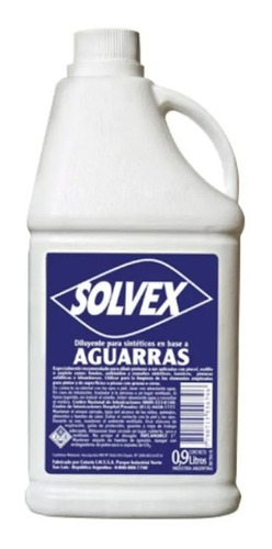 Aguarras Mineral Solverrax X 0.9 L Pintu Don Luis Mdp