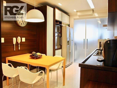 Imagem 10 de 19 de Cobertura Com 4 Dormitórios À Venda, 680 M² Por R$ 7.450.000,00 - Ponta Da Praia - Santos/sp - Co0218