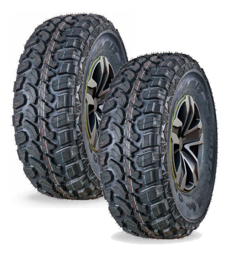 Kit 2 Llantas Lt 31x10.50 R15 Windforce Catchfors M/t 109q 