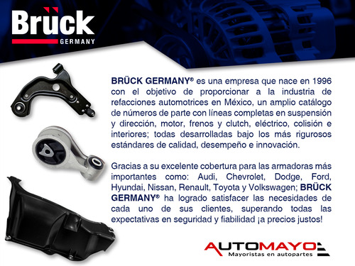 2 Baleros Base Amortiguador Del Bruck Ateca L4 1.4l 17-19