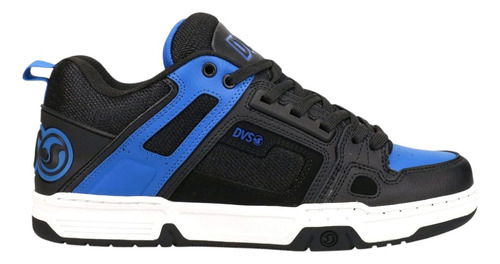 Tenis Dvs Comanche Skate Azul Negro Blanco