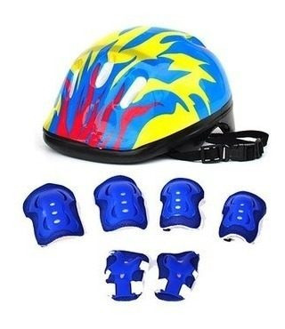 Imagen 1 de 4 de Set Completo Para Protección En Ciclismo O Patinaje