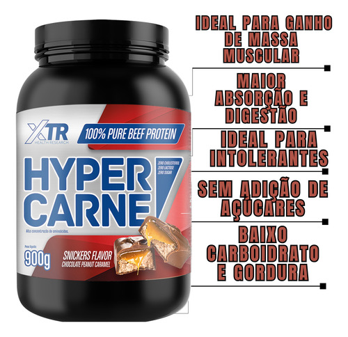 Suplemento De Proteína Da Carne Xtr 900g
