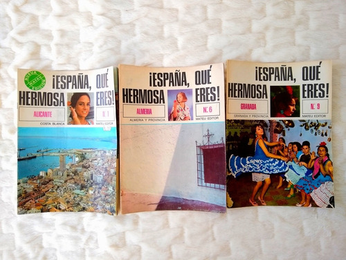 España, Que Hermosa Eres!! Revistas Vintage Antiguas. 1966