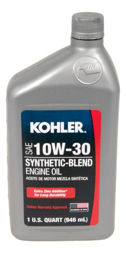 Aceite Kohler 10w30 Sintético Aceite De Motor