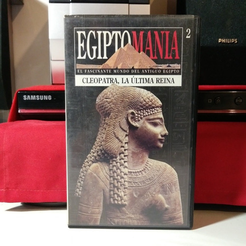 Egipto Mania Video Cassete Vhs Cleopatra La Última Reina Lea